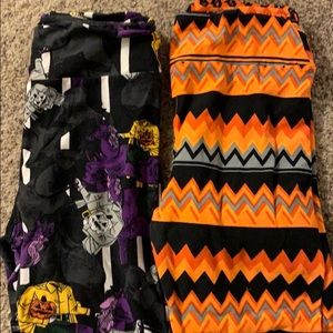 Lularoe halloween legging bundle